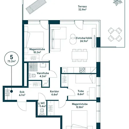 Апартаменты Spacious Next To National Museum *